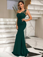 Sleeveless Slim Fit Swing Skirt