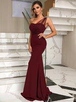 Sleeveless Slim Fit Swing Skirt