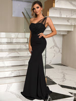 Sleeveless Slim Fit Swing Skirt
