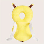 Baby Toddler Head Protection Pillow, Baby Walking Anti-Fall Pillow, Breathable Head Protection Pad, Little Bee Head Protection Anti-Fall Hat