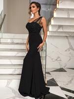 Sleeveless Slim Fit Swing Skirt