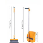 Foldable Broom Dustpan Set