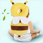 Baby Toddler Head Protection Pillow, Baby Walking Anti-Fall Pillow, Breathable Head Protection Pad, Little Bee Head Protection Anti-Fall Hat