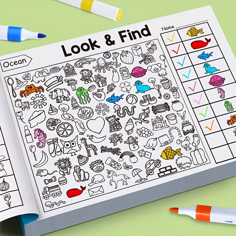 Kids' Hidden Object Activity Book