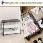 Transparent Drawstring Shoe Bags 10pcs