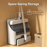 Foldable Broom Dustpan Set